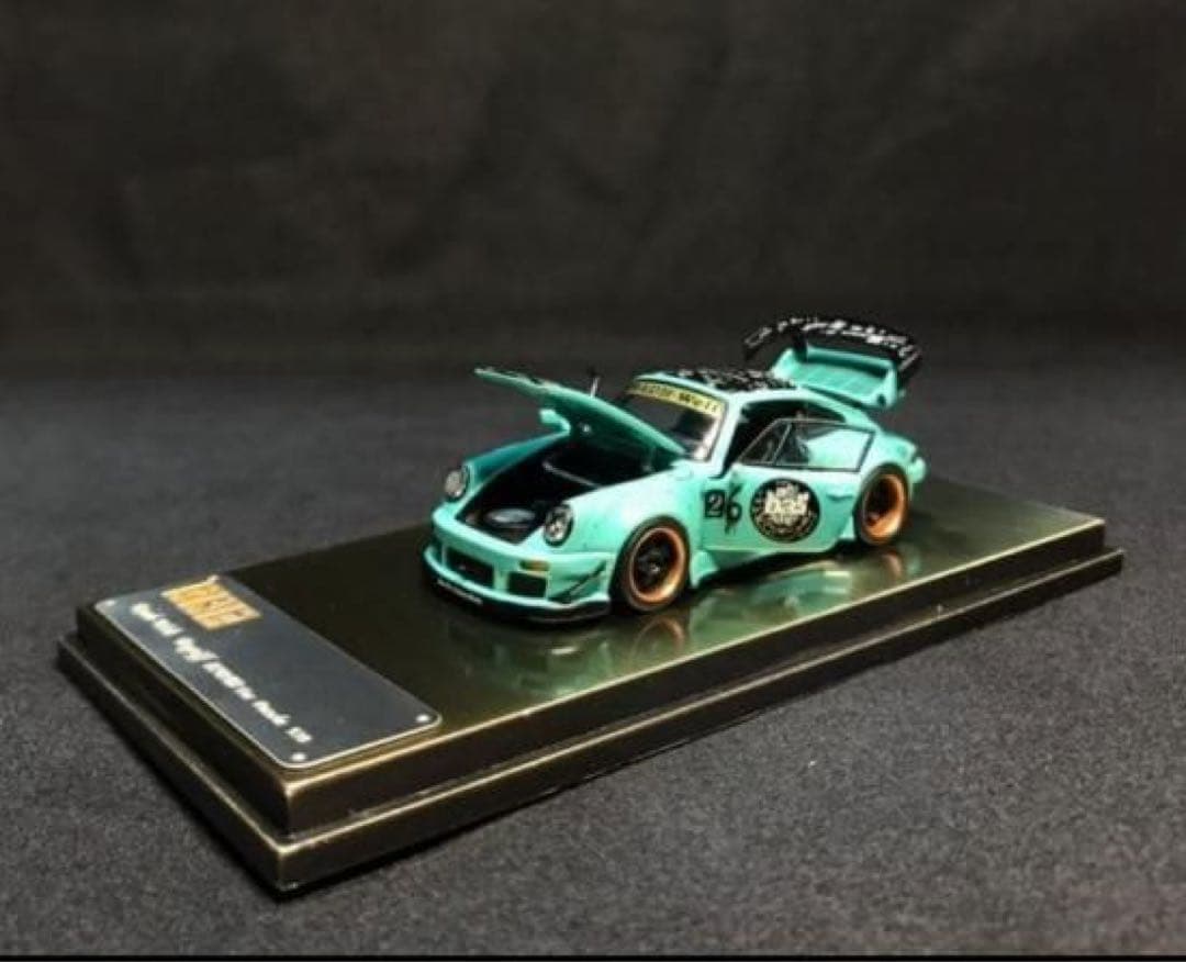 ミニカー PGM 1/64 RAUH-Welt RWB 990 Tiffany Blue