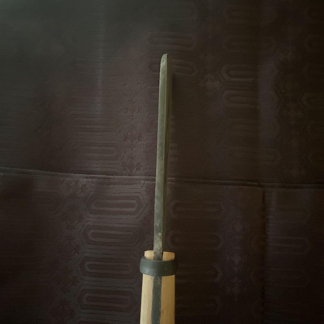 迎春　 彫金　鉈