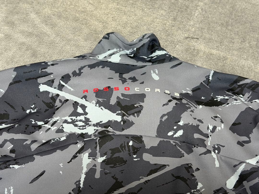 Castelli Perfetto Ros長袖ジャージ ブルー グレー レッド