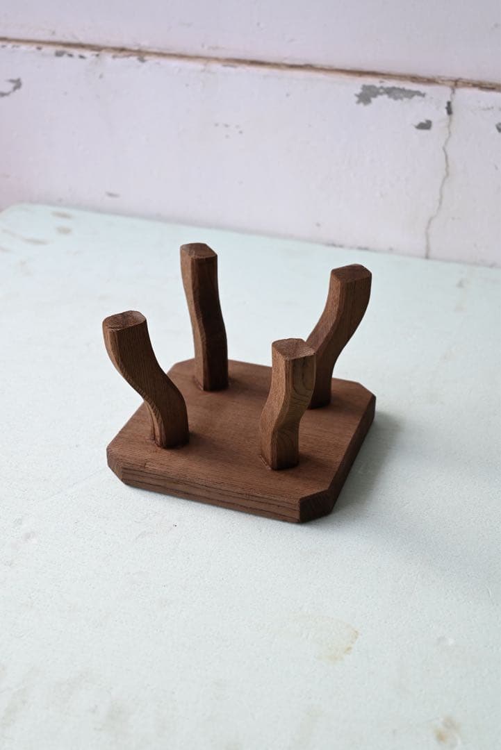 古家具 古道具 アンティーク 花台 飾り台 展示台 香炉台 古美術 骨董 無垢材