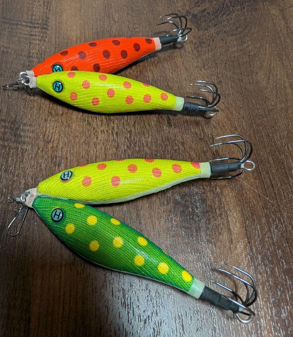 ハピソン　エギタコ　6本、5本ハリ 計5個セット　未使用