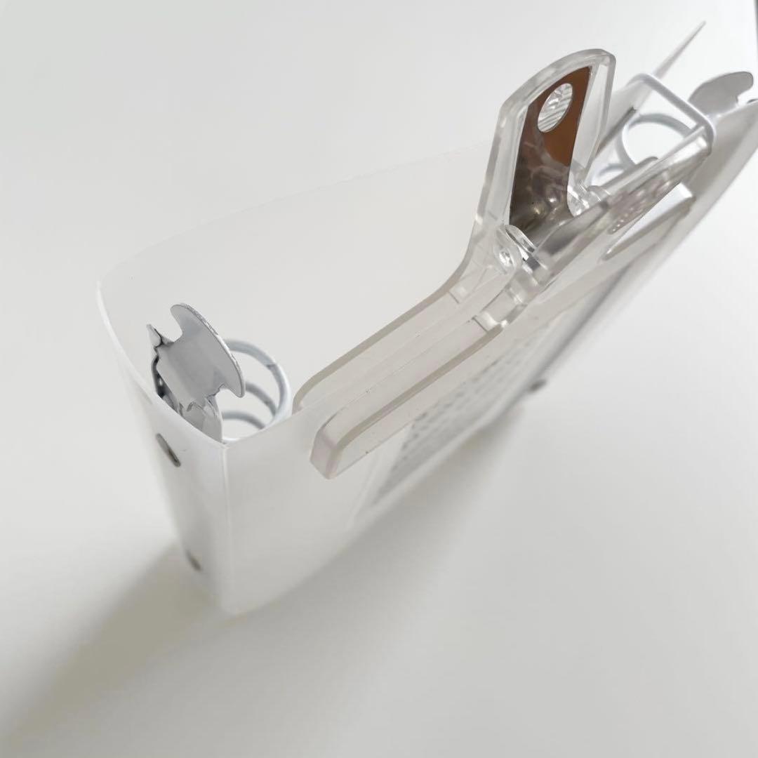 きなこモチ　韓国　貯金　バインダー　ダブルリングバインダー　白　10