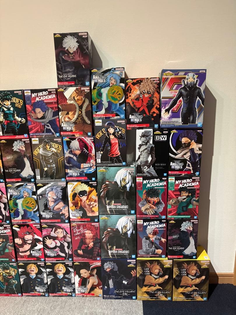 【未開封品】僕のヒーローアカデミアフィギュア４６個まとめ売り
