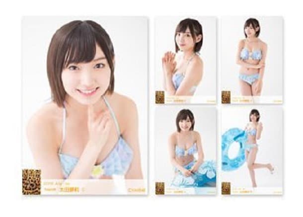 NMB48 2016.July 太田夢莉 水着 個別生写真5枚セット 新品