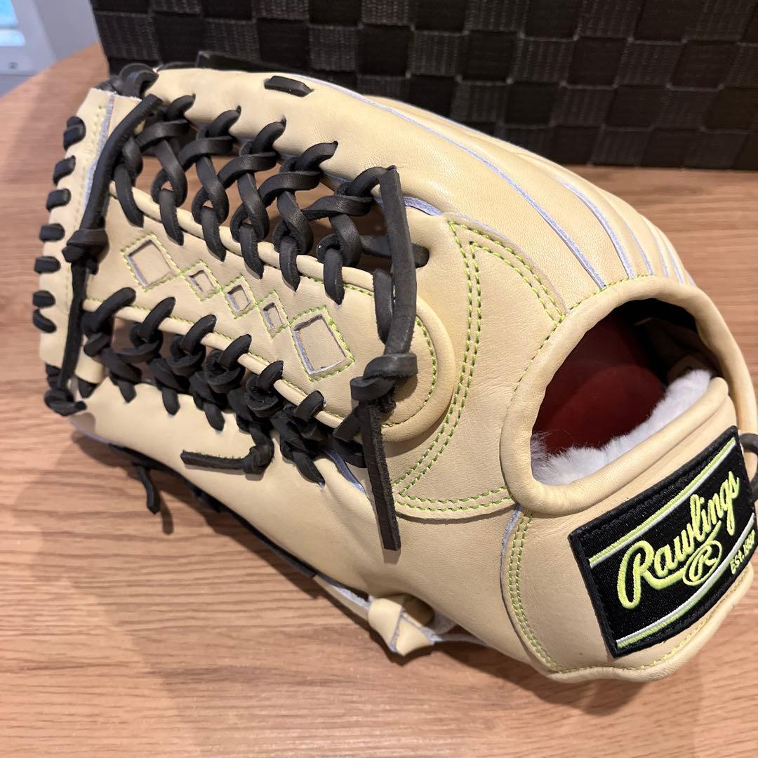 ローリングス 硬式外野手用 プロプリファード キャメル 左投げ