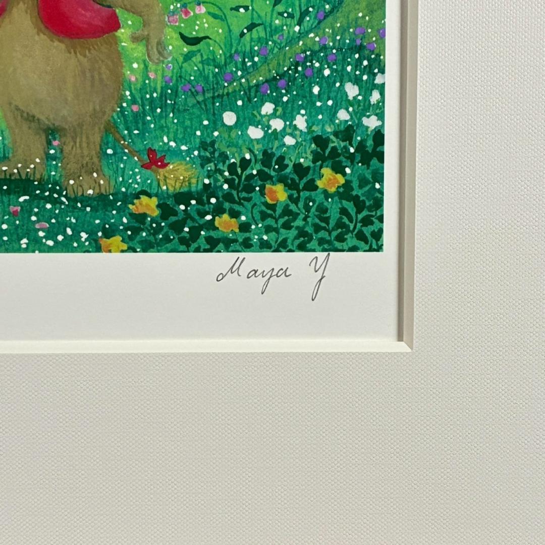 美品 横山真弥「オズの魔法使い 希望の道」アーカイバルプリント サイン・保証書有