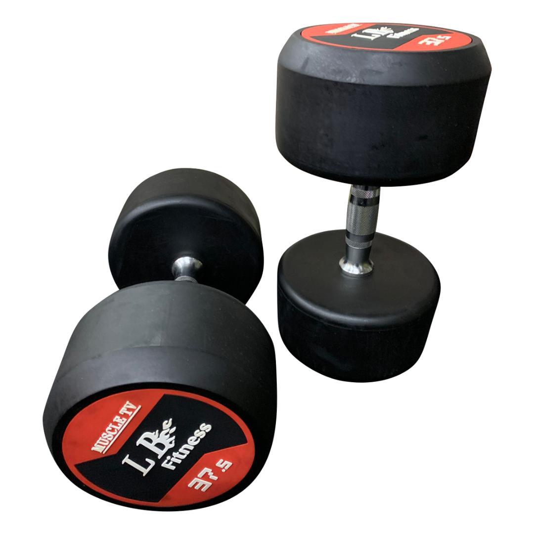 30%割引　ラバーダンベル30kg/32.5 / 35 / 37.5 /各2個