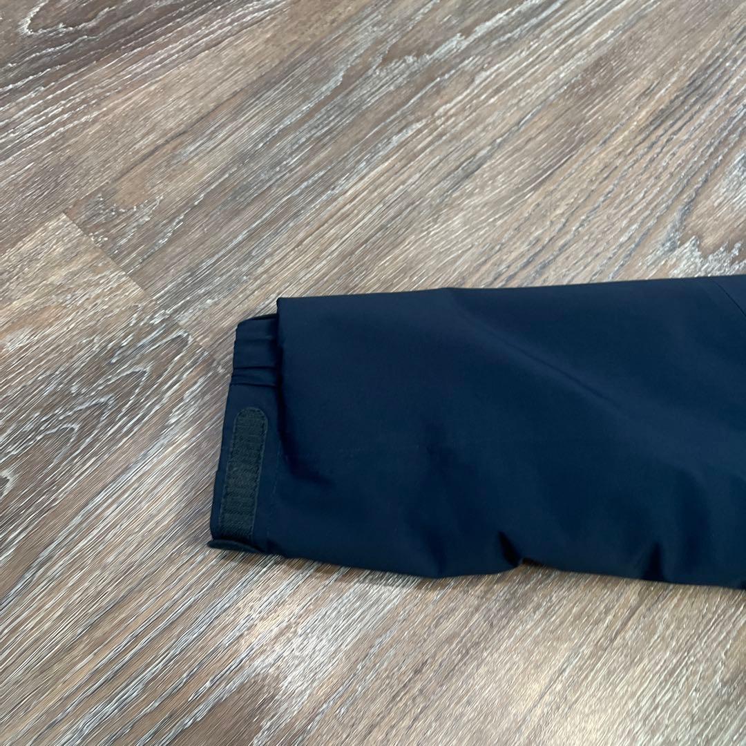 パウダーステップパーカ　150 ブルー　モンベル男の子　女の子