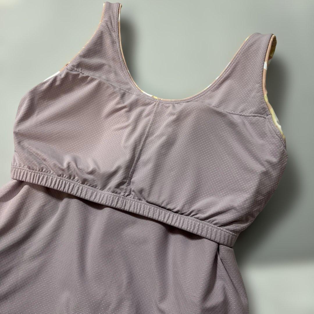 Real Stoneリアルストーンレイヤードタンク＆リラックスロングパンツセット