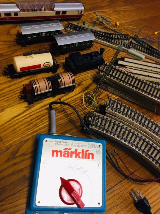 メルクリンの鉄道模型セット