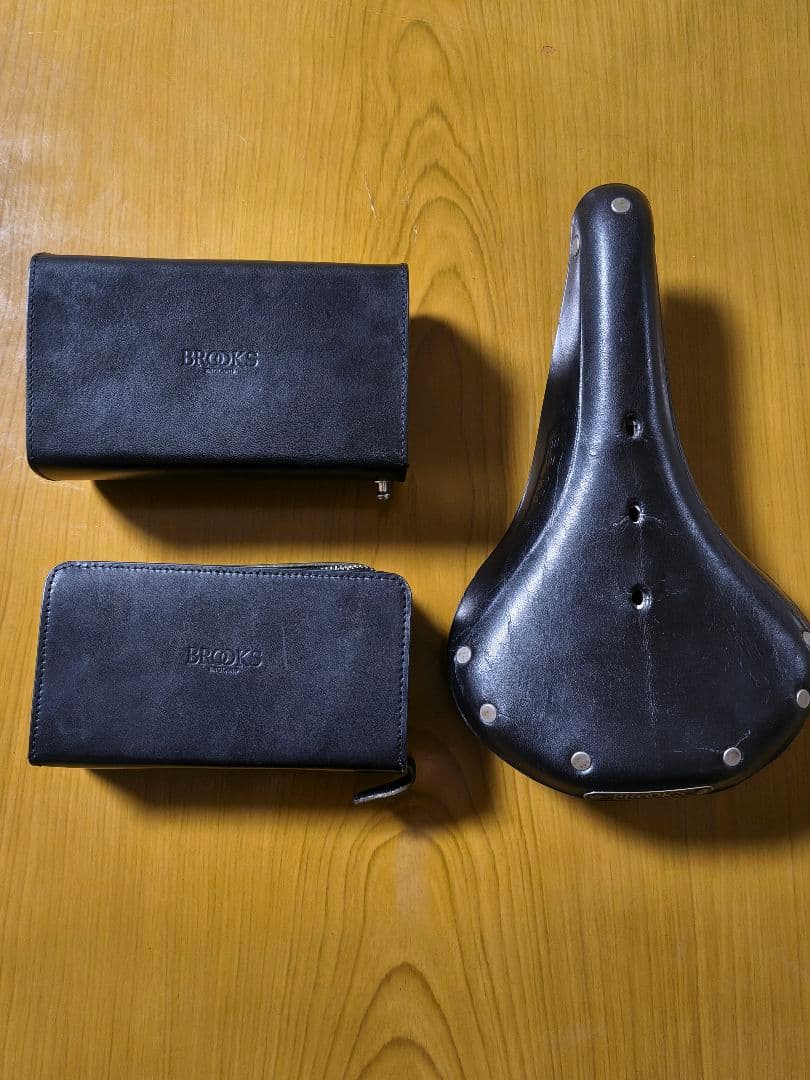 おまけ付き BROOKS ブルックス レザーサドル B17 皮サドル