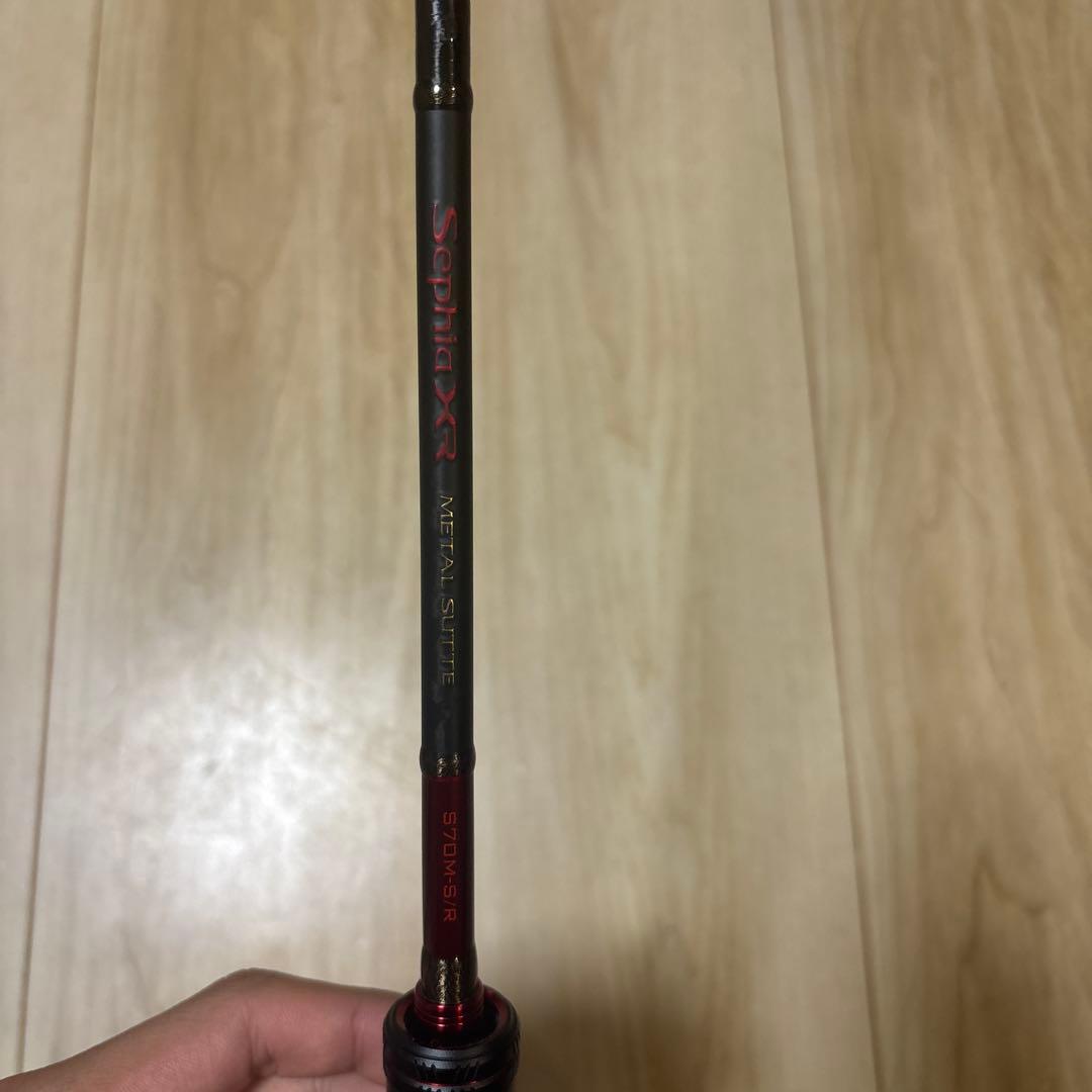 ShimanoセフィアＸR メタルスッテ S70M-S/R スピニングモデル