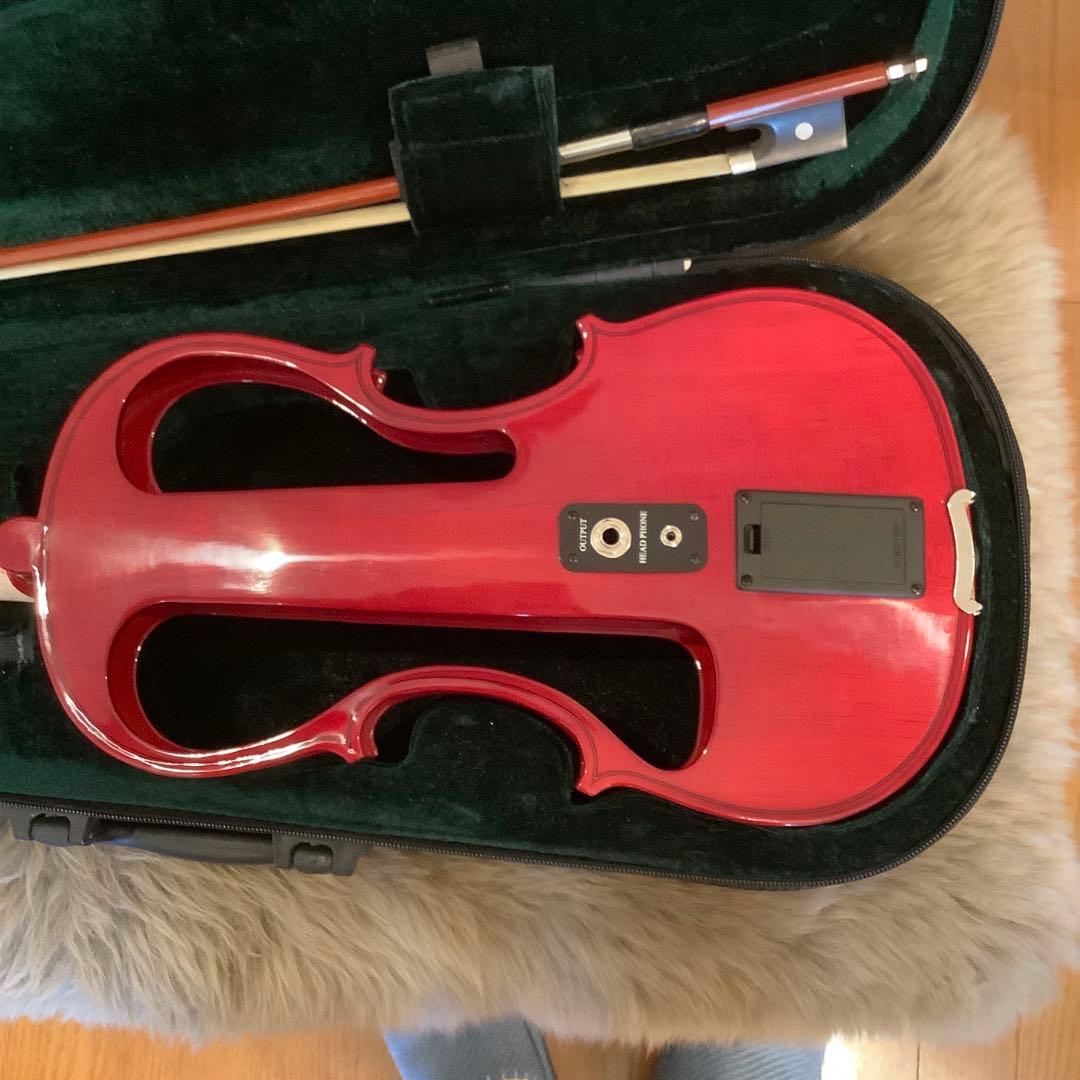 エレクトリックバイオリン　レッドGV-210B