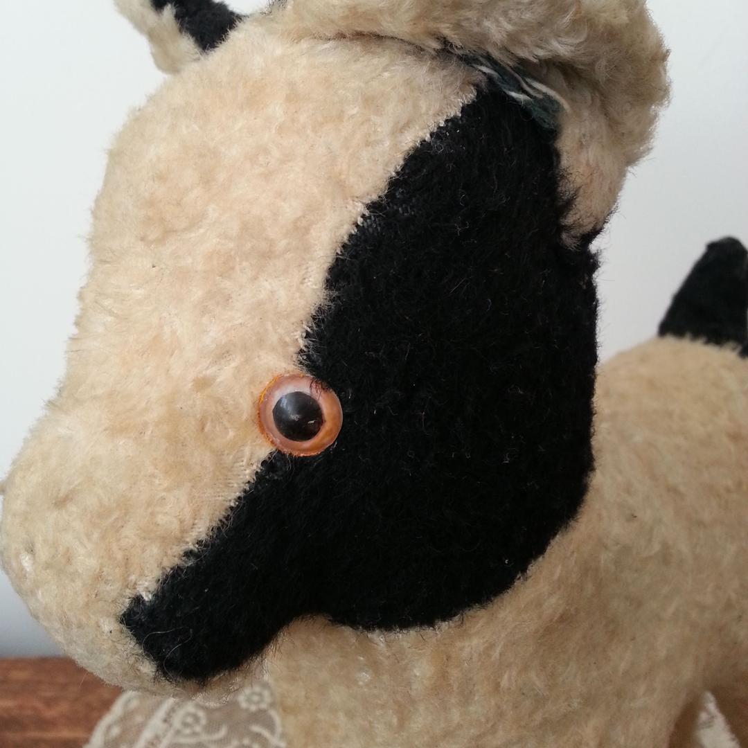 犬 フランス アンティーク 人形 ぬいぐるみ