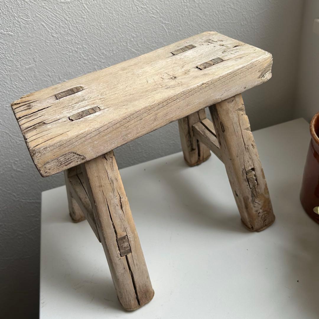 フランスアンティーク　スツール　アンティーク　椅子　チェア　踏み台