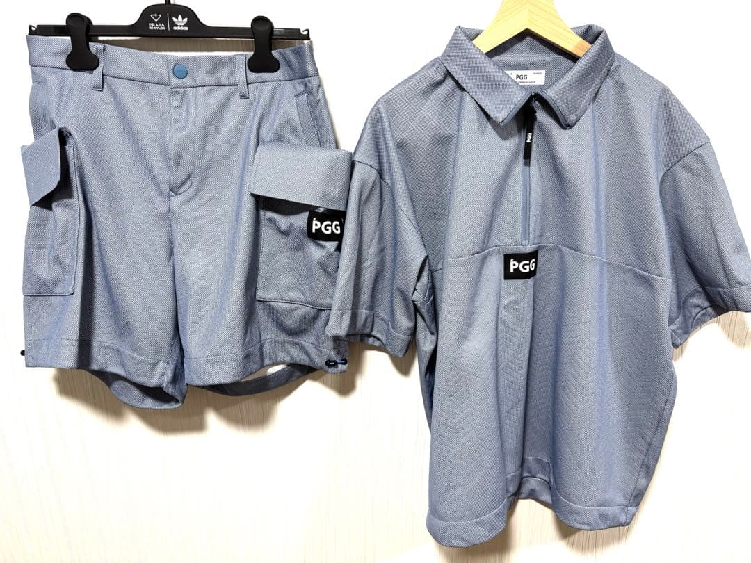 PGG ポロシャツとショートパンツ セットアップ