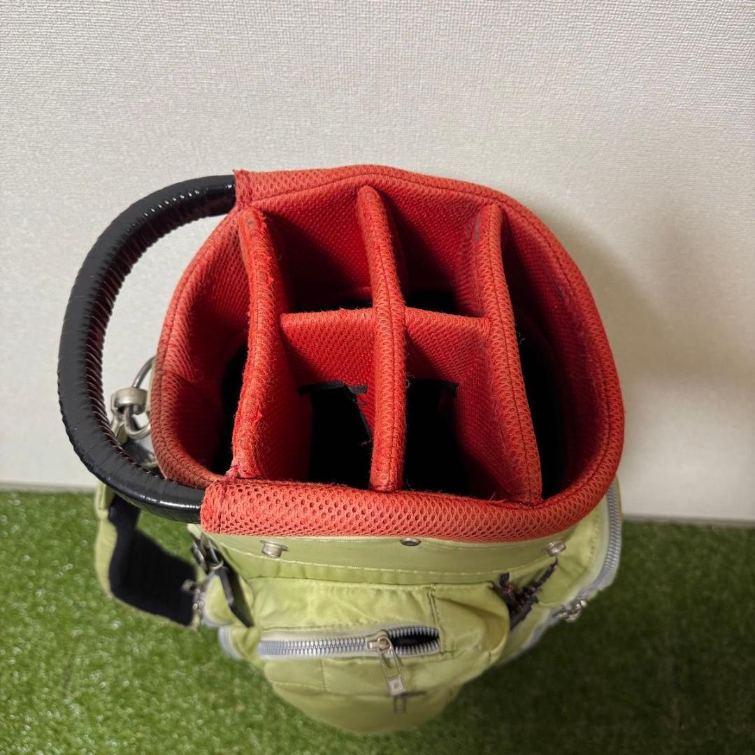 ONOFF オノフ キャディバッグ ゴルフバッグ ナイロン グリーン