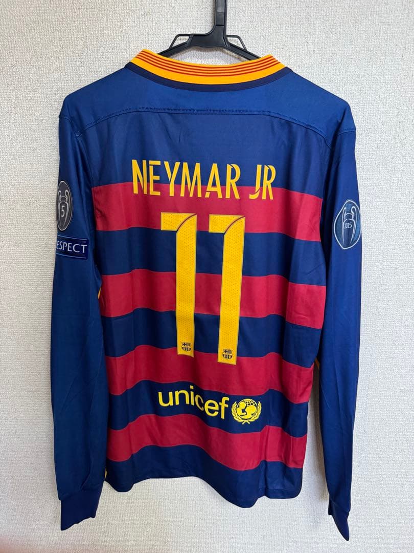 【新品】ネイマール ユニフォーム 長袖 バルセロナ 新品タグ付き