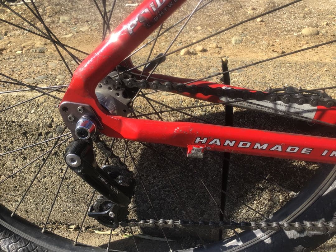 キャノンデール MTB シングル化