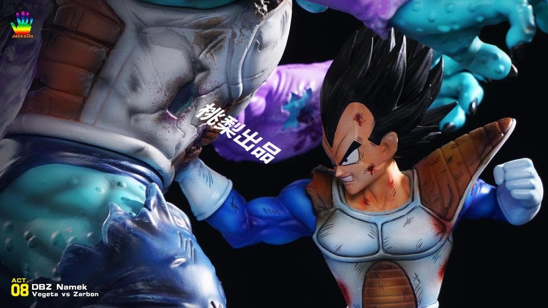 新品未開封『ドラコンボール』 　ベジータ＊ザーボン　 ガレージキット スタチュー