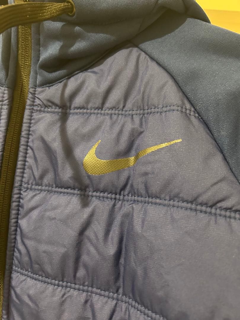 Nike フード付きアウター L ブルー　セットアップ