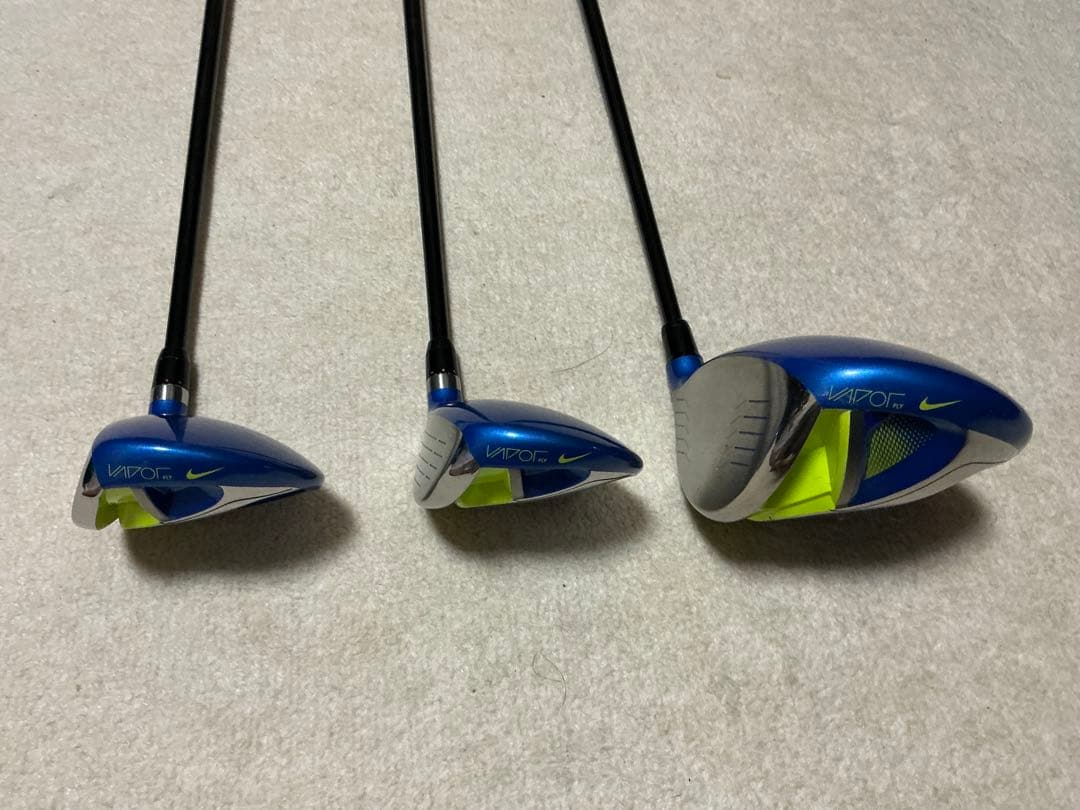 レフティ ナイキ VAPOR FRY ドライバー、3W、5W 3本セット