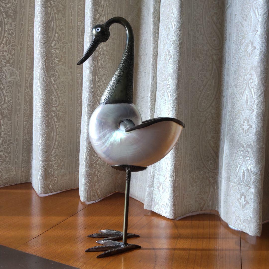 【超レア】EXPO2005◇愛地球博展示作品◇鶴オブジェ