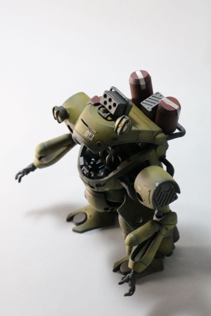 ガンダムベース限定、ドラケンE、全塗装完成品