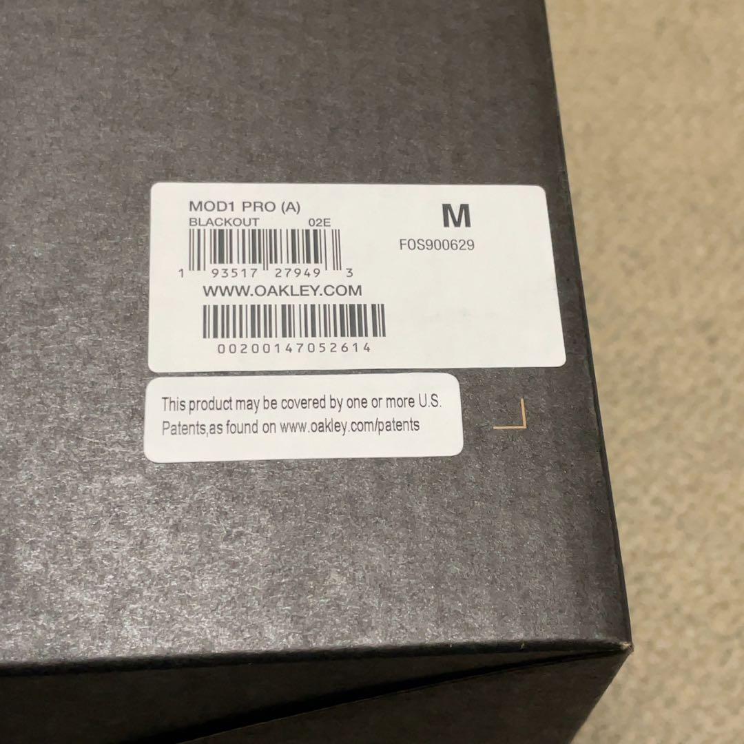 OAKLEY MOD1 PRO Mサイズ オークリー アジアンフィット 黒 プロ