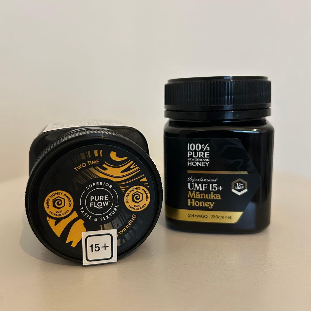 100%ピュア ニュージーランド マヌカハニー スペシャル　UMF15＋　2個
