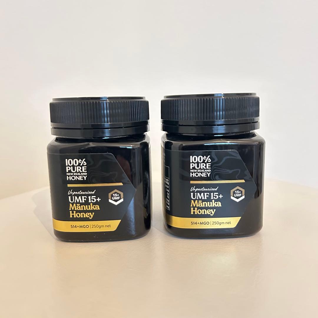 100%ピュア ニュージーランド マヌカハニー スペシャル　UMF15＋　2個