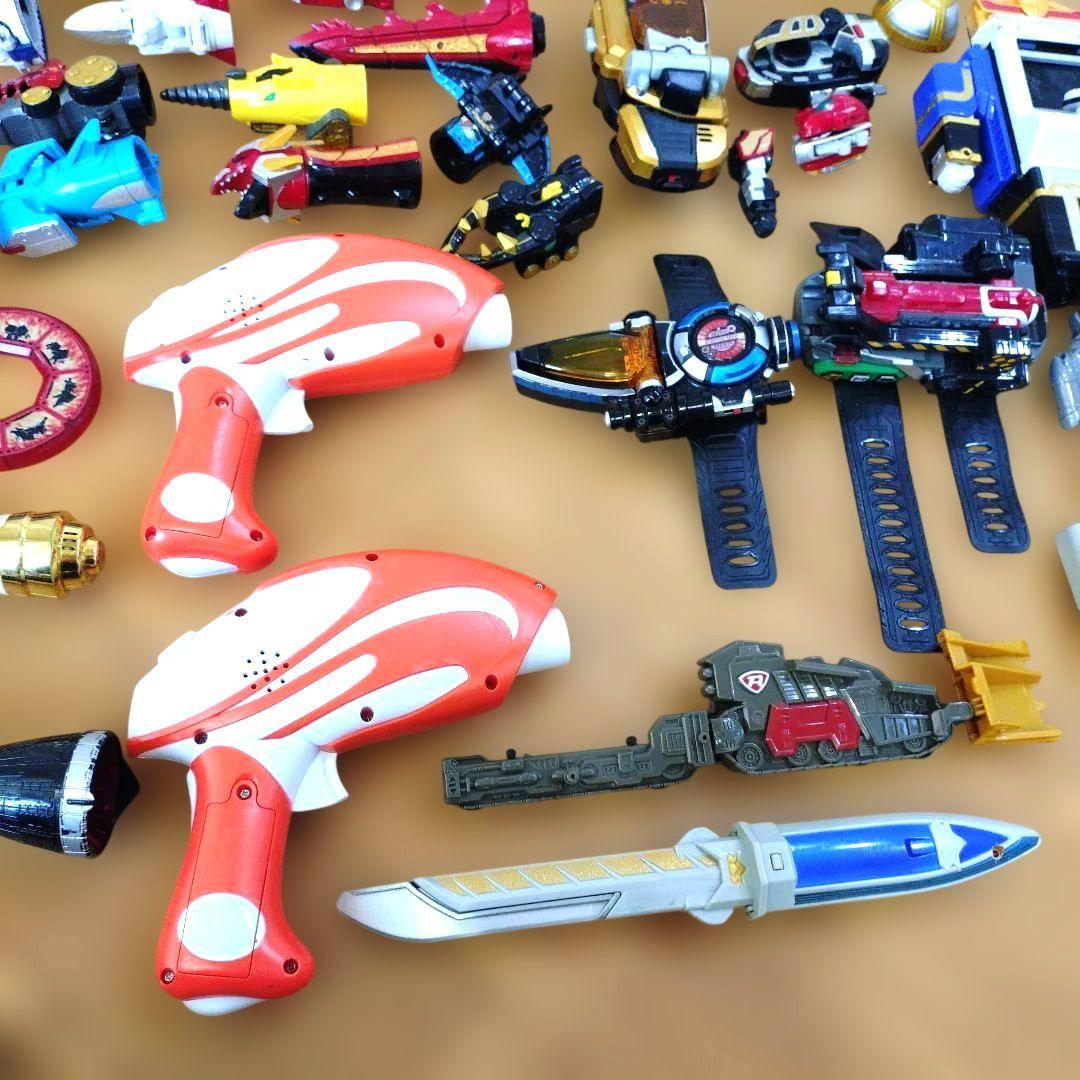 戦隊ヒーローおもちゃセットまとめ売り