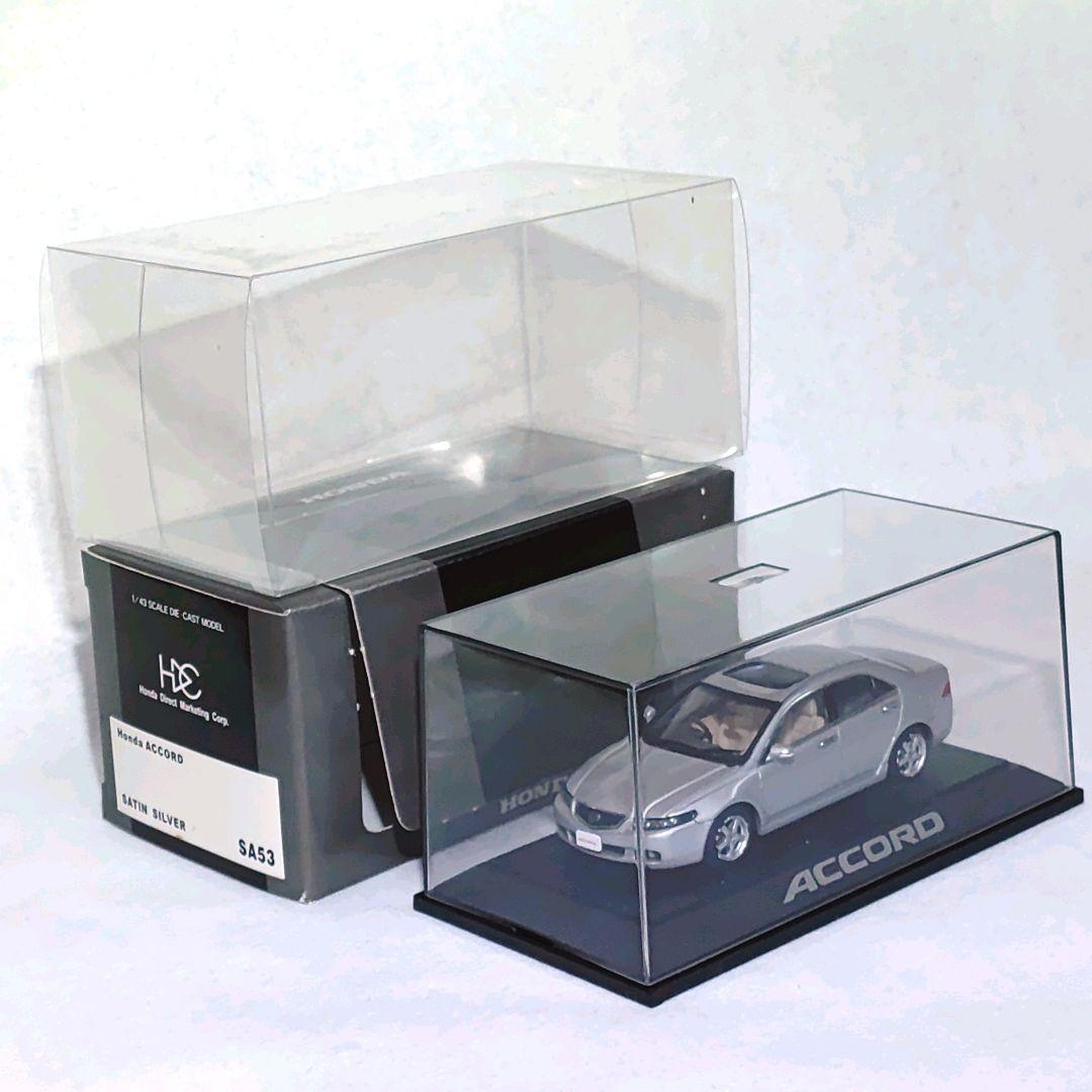 Honda accord アコード 1/43 ミニカー SATINSILVER