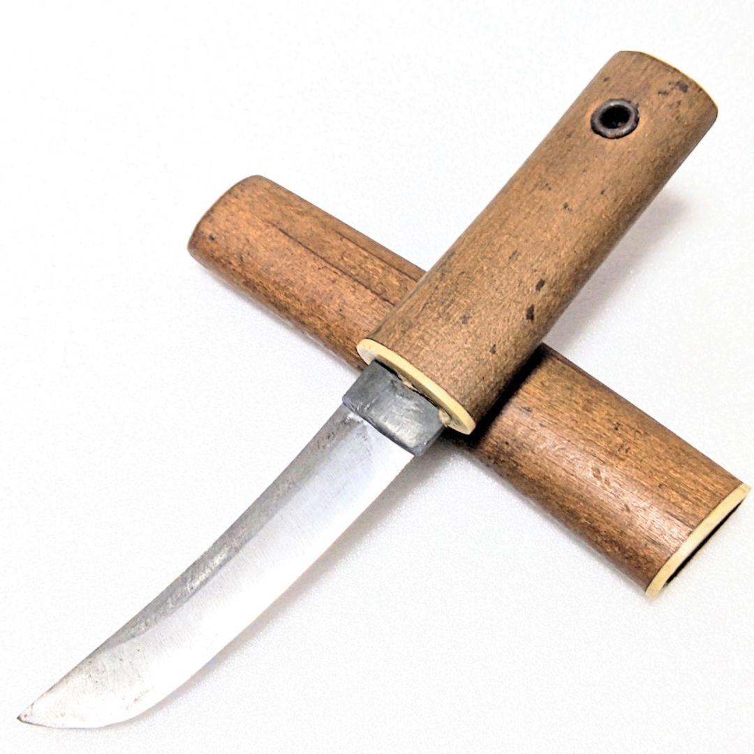 【小刀・短刀】残欠刀 残欠造 工作用ナイフ 和式ナイフ⑥【合法サイズ・確認済み】