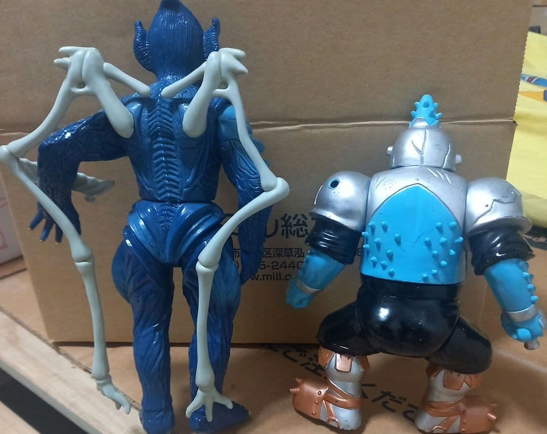 ジュウレンジャー敵【バンドーラ】一味の幹部トットパット&ブックバック フィギュア