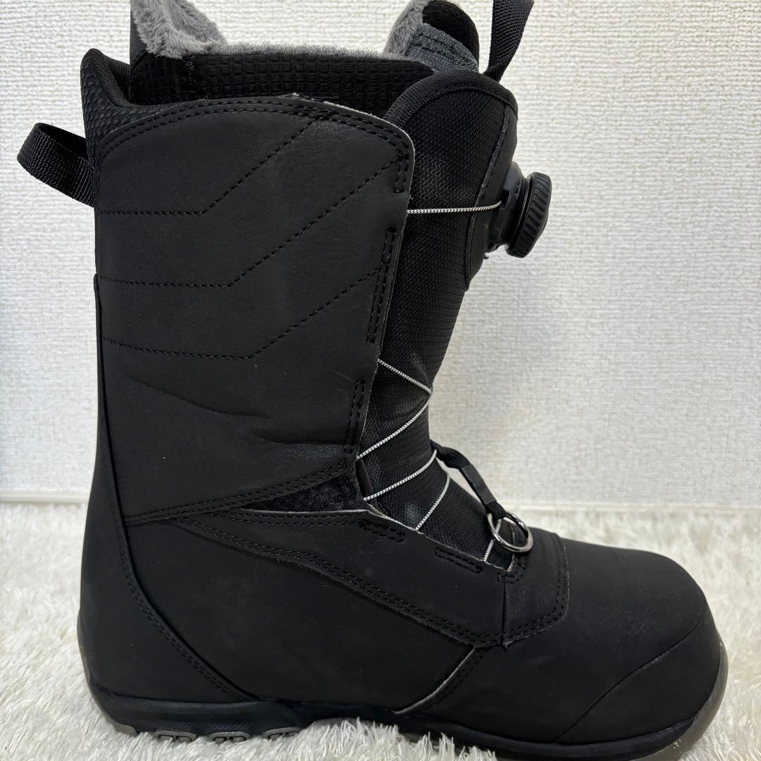 美品✨BurtonバートンRULER ダブル　ボアBOA 26.5cm ブラック