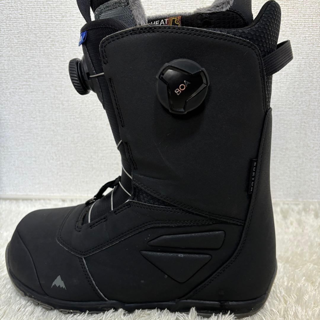 美品✨BurtonバートンRULER ダブル　ボアBOA 26.5cm ブラック