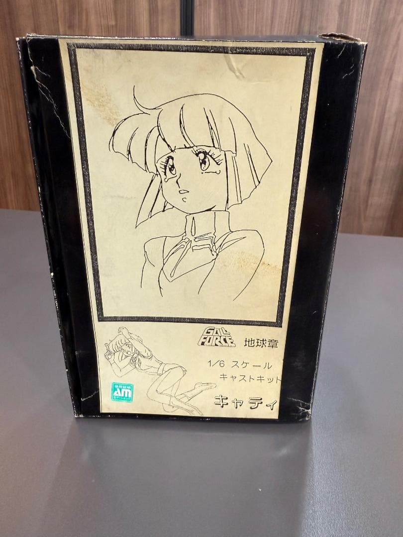GALL FORCE 地球章 ガルフォース ガレージキット キャティ 中古品