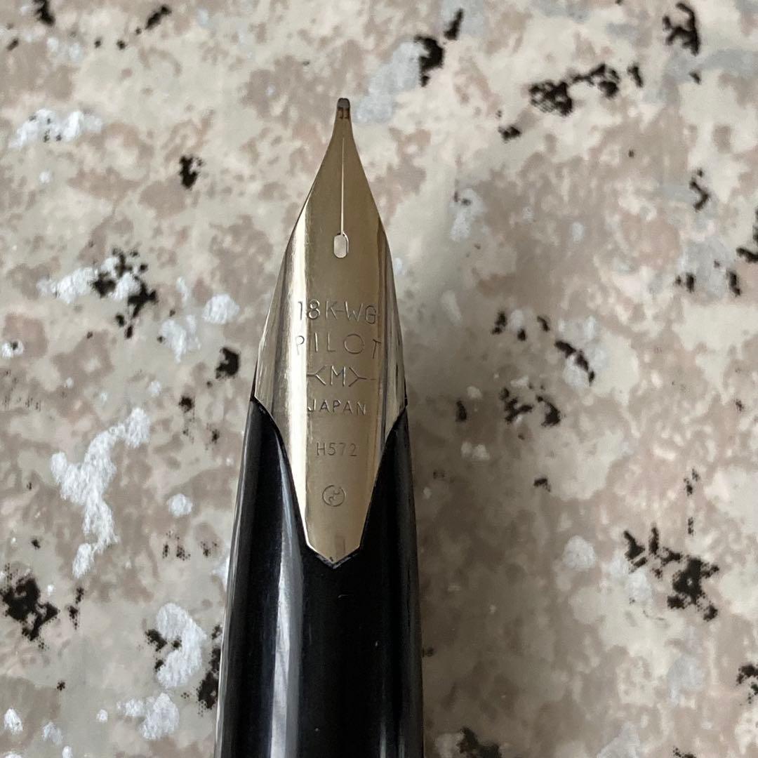 #158 オーバーホール済み 万年筆 パイロット CUSTOM 18k