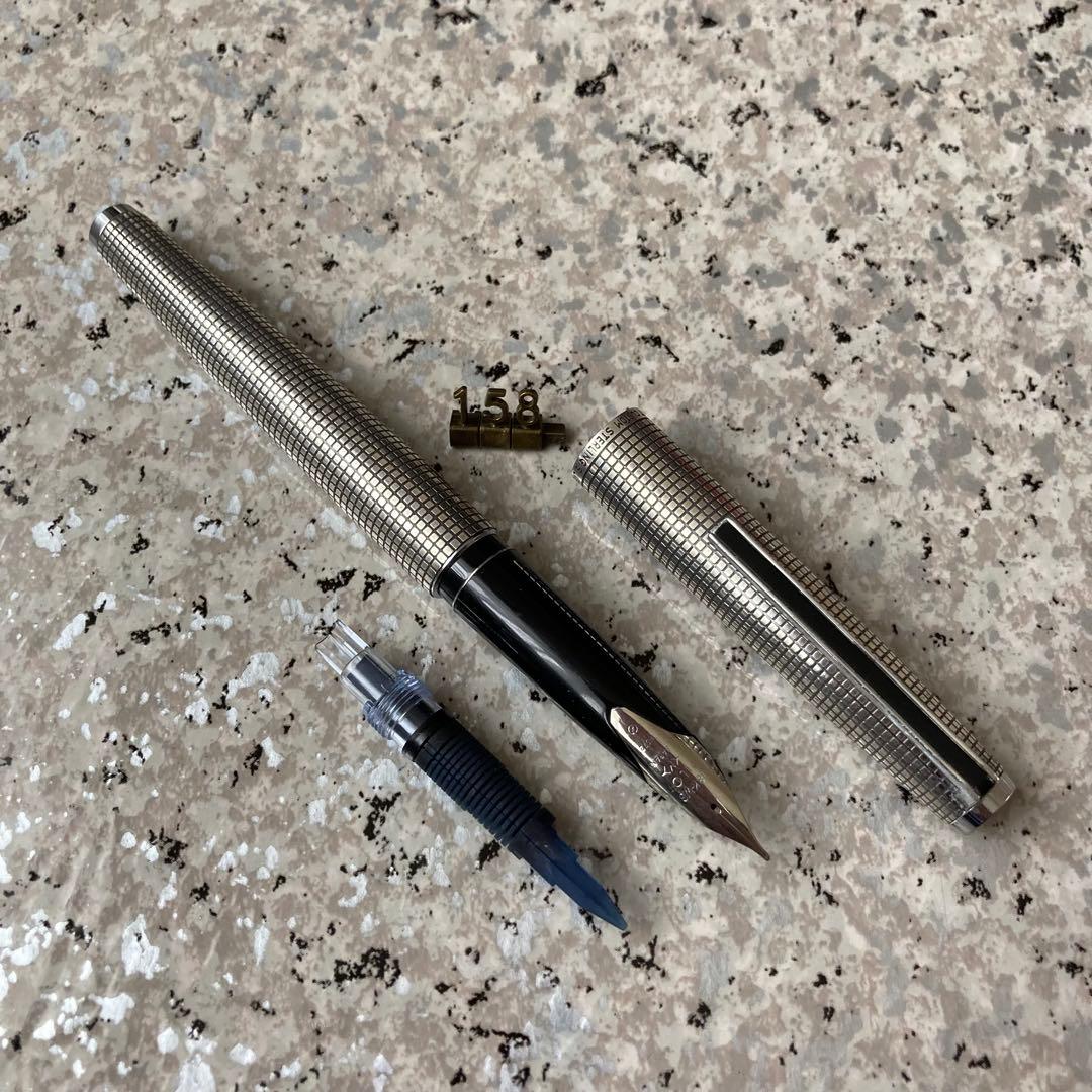 #158 オーバーホール済み 万年筆 パイロット CUSTOM 18k