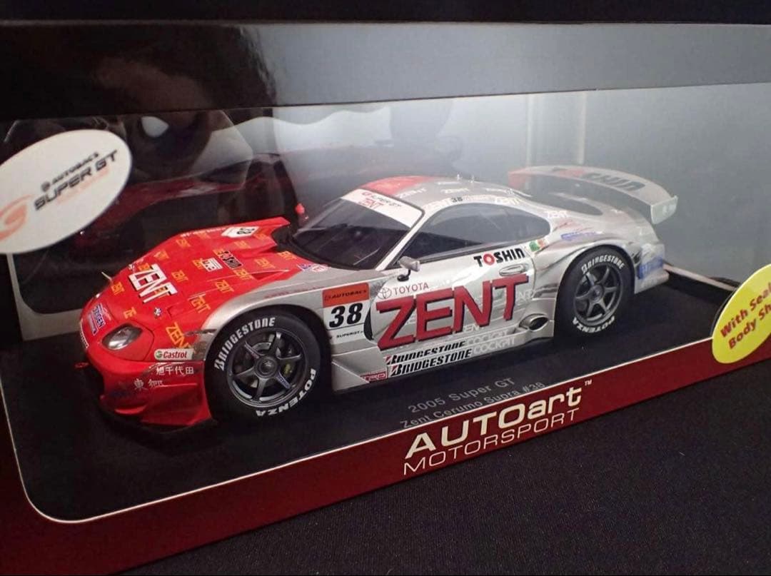 1/18 AUTOart SuperGT 2005 ZENT スープラ 立川祐路