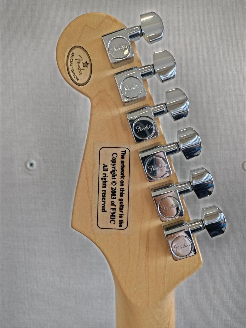 Fender Stratocaster HANABI 手描き 300のうちの1個