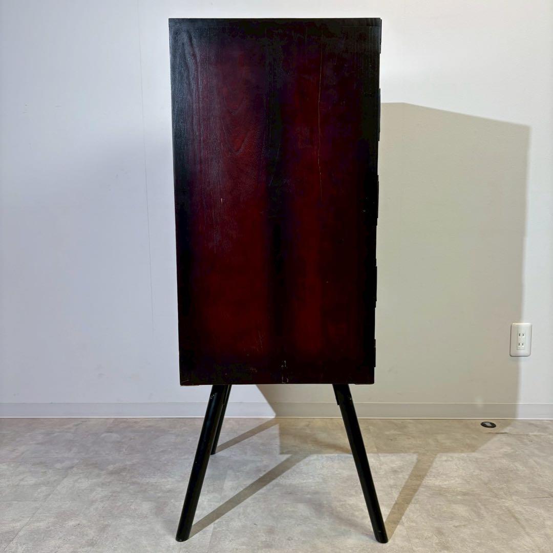 筑後民芸　民芸家具　リメイク家具　脚付棚　和家具　時代家具　和モダン