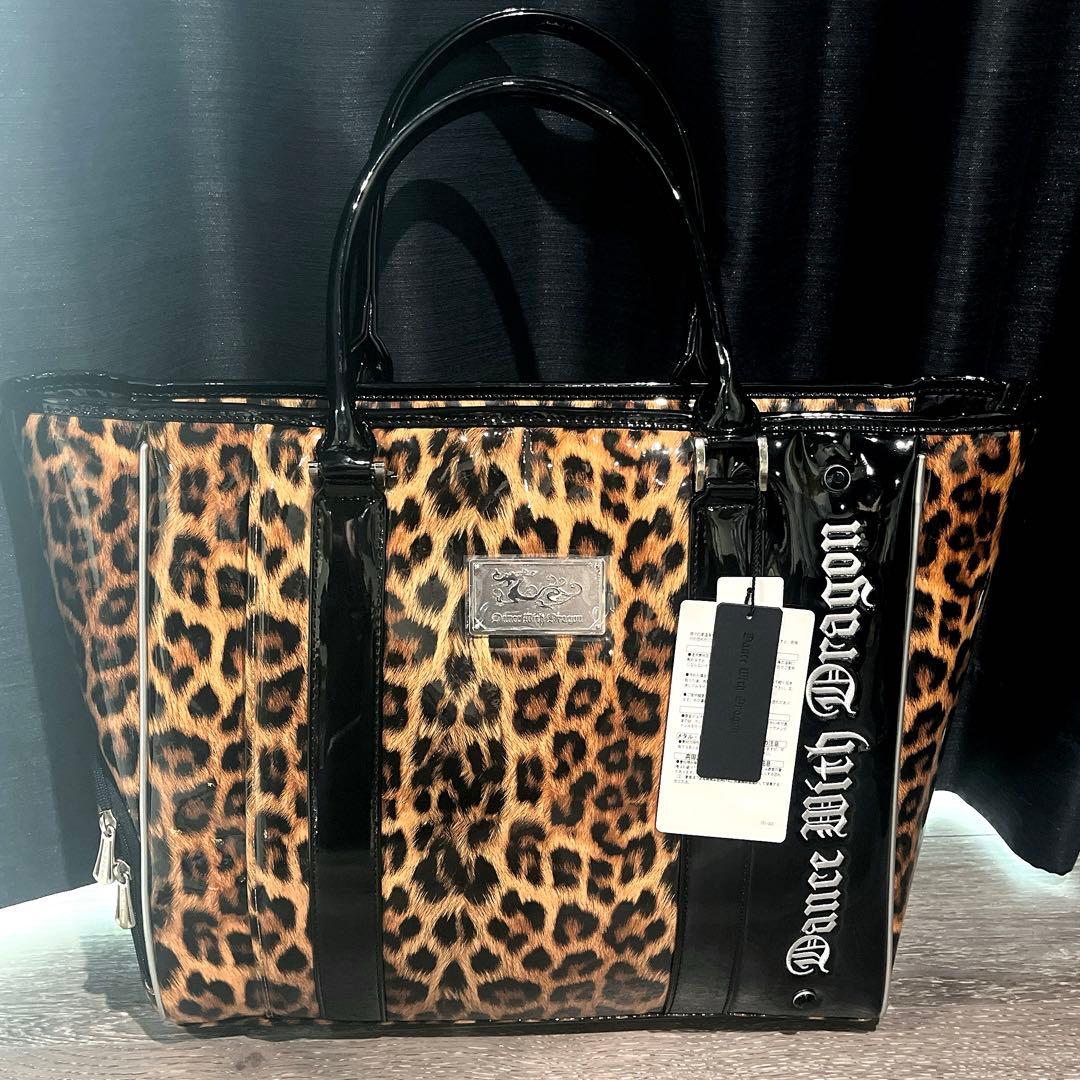 ダンスウィズドラゴン DANCE WITH DRAGON エナメル　トートバッグ