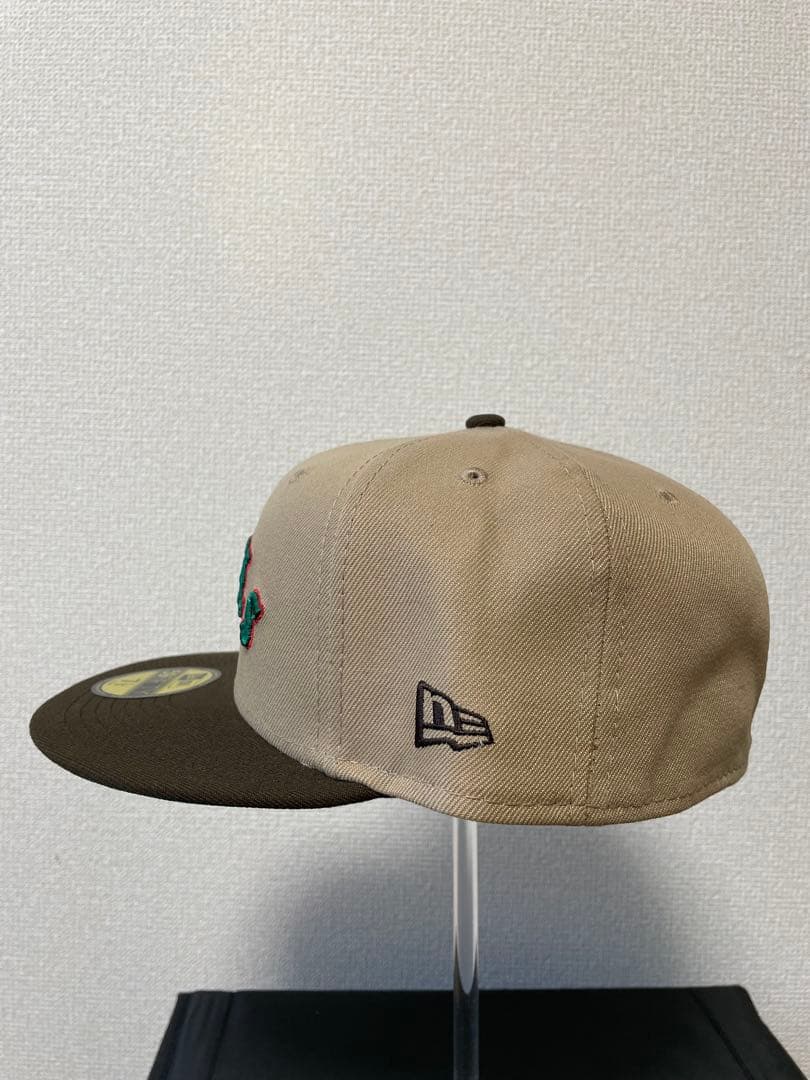 ニューエラ 59FIFTY ANGELS エンゼルス　大谷 ベージュ　茶　LA