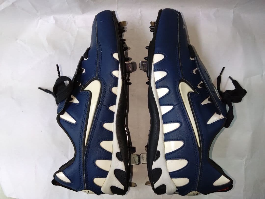 野茂英雄直筆サイン(両足)入りベースボールスパイク未使用11.5(29.5cm)