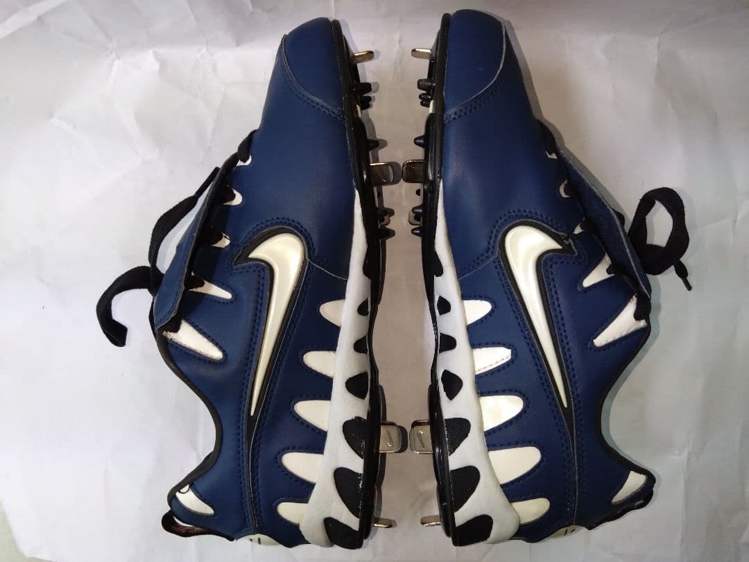 野茂英雄直筆サイン(両足)入りベースボールスパイク未使用11.5(29.5cm)