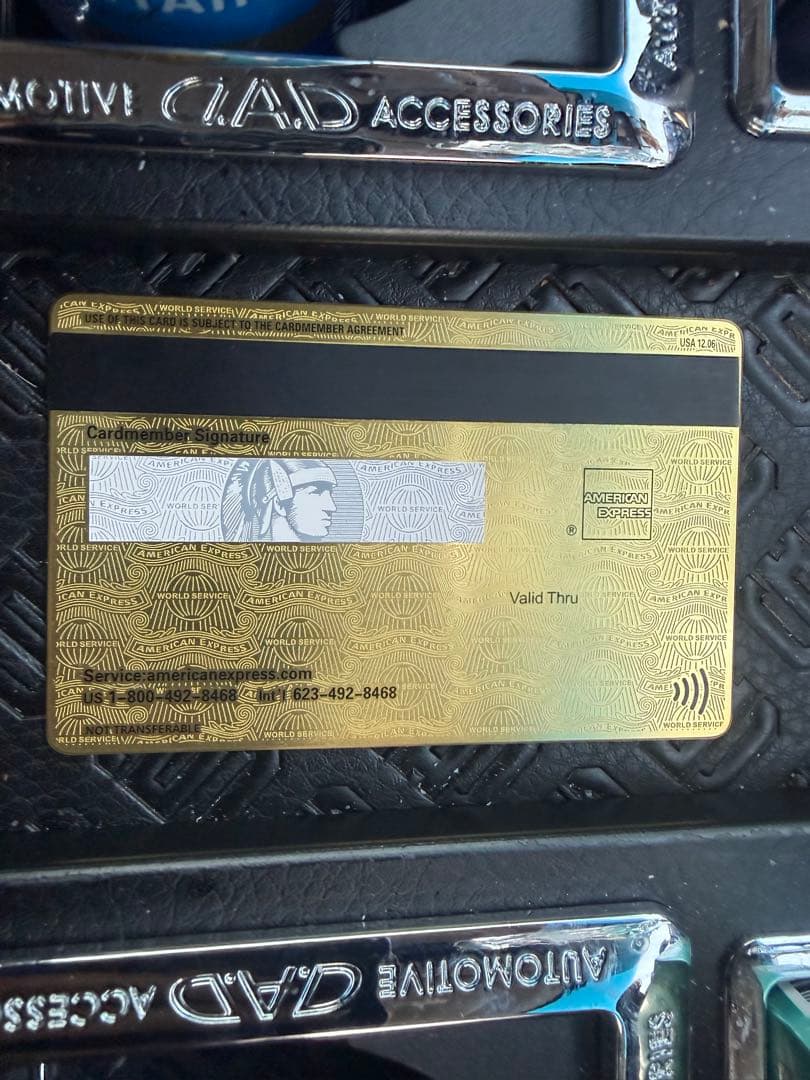 American Express ゴールドカード風