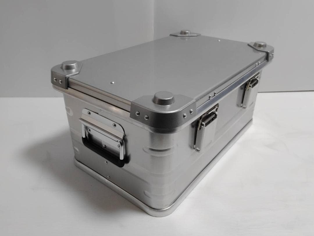 アルミコンテナ　30L　シルバー　上蓋カスタムパネル　フルカスタム