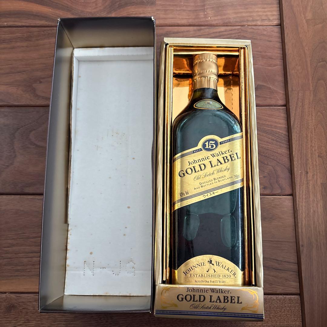 Johnnie Walker　ゴールドラベル　15年　古酒